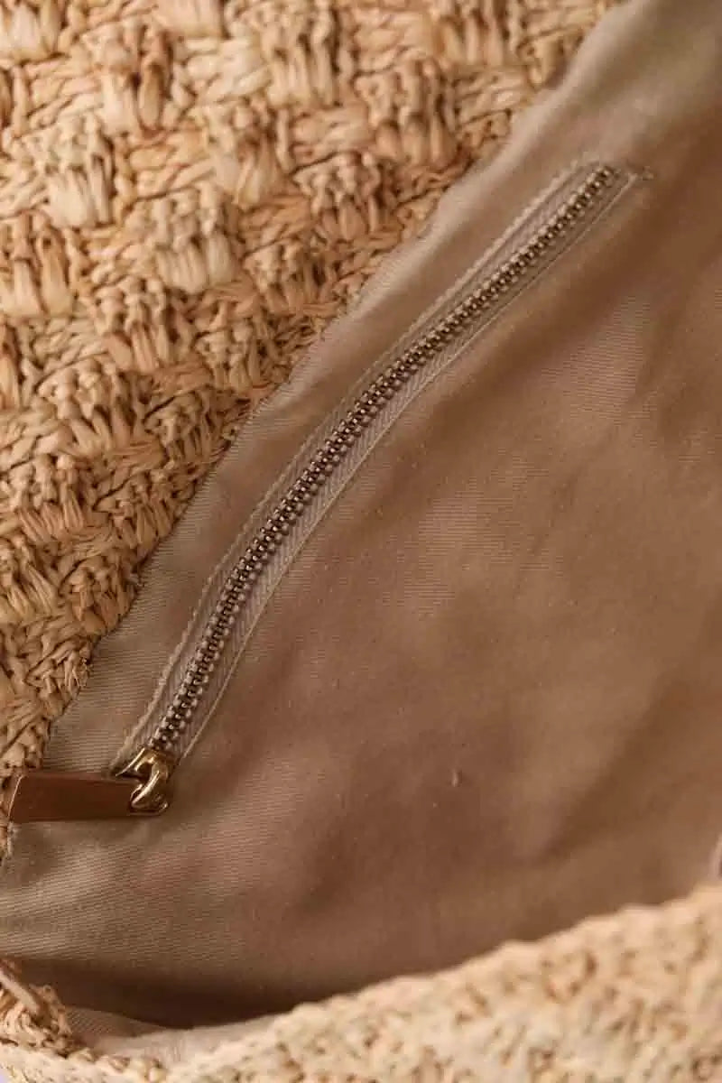 Sac à bandoulière Vanessa Bruno Beige en Osier