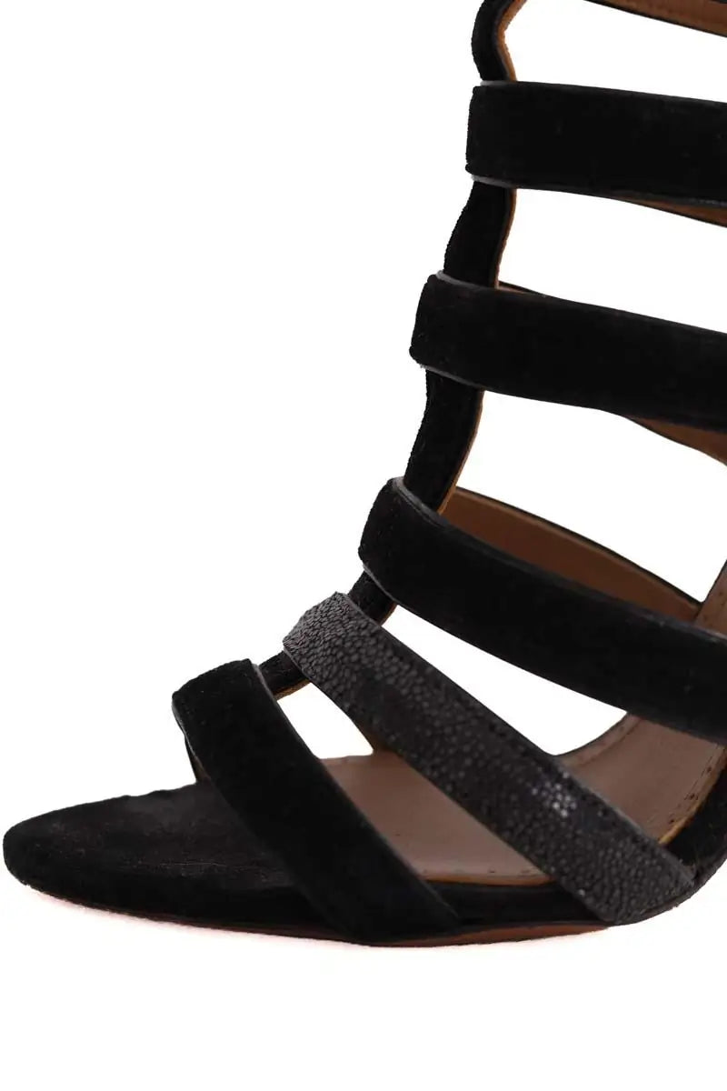 Talons Alaïa Noir en Cuir
