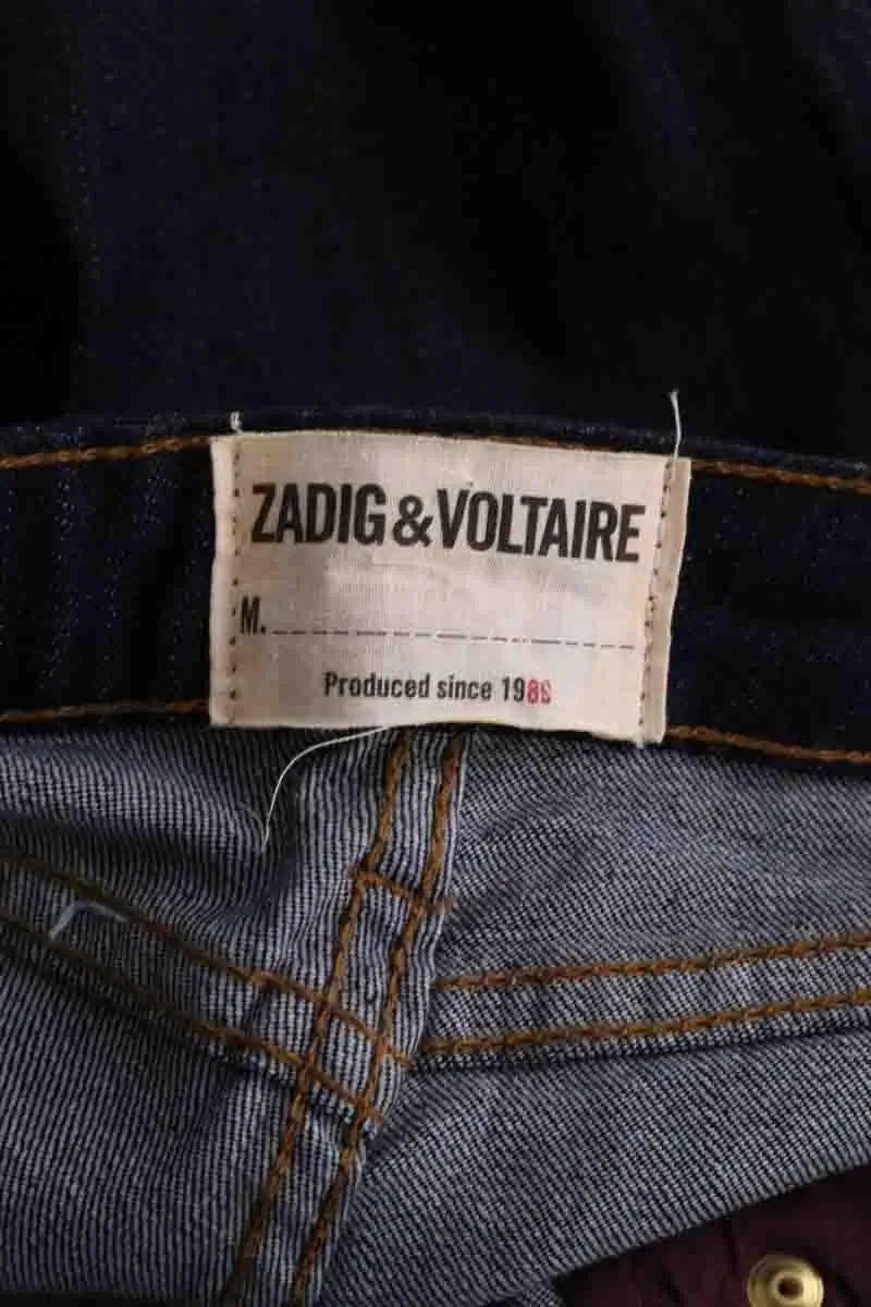 Jean slim Zadig & Voltaire Marine en Coton