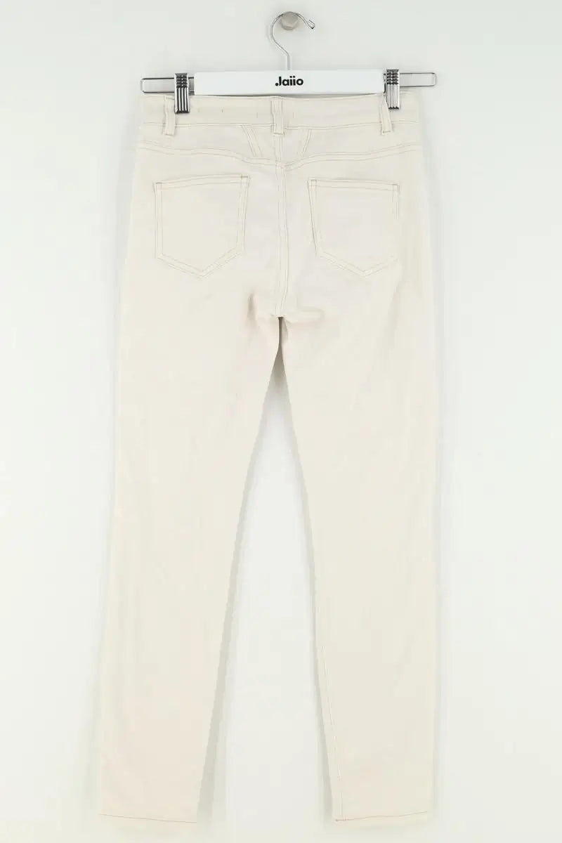 Jean droit Closed Beige en Coton
