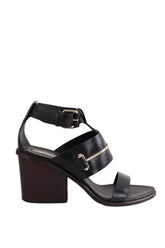 Talons Balenciaga Noir en Cuir, taille 36 - Seconde Main