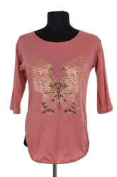 Top Balmain Marron en Coton, taille S - Seconde Main