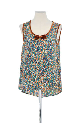 Top sans manche Des Petits Hauts  Multicolore
