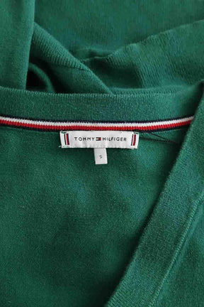 Pull Tommy Hilfiger  Vert