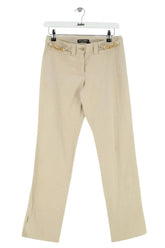 Pantalon Dolce & Gabbana Beige en Coton, taille S - Seconde Main
