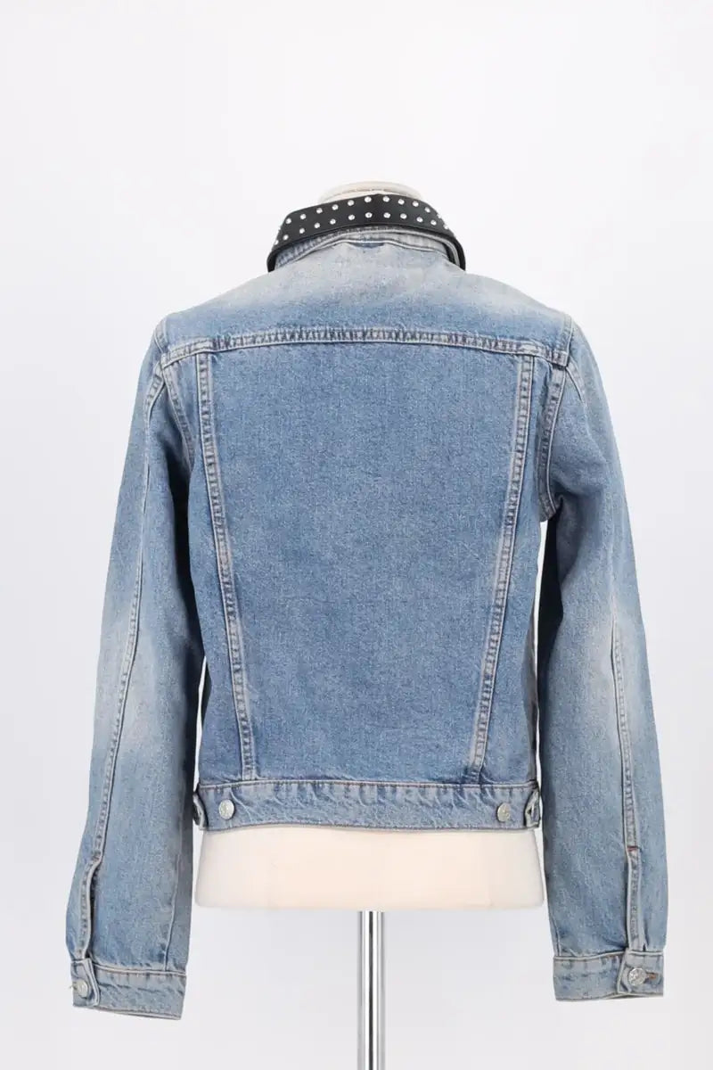 Veste Claudie Pierlot Bleu en Coton