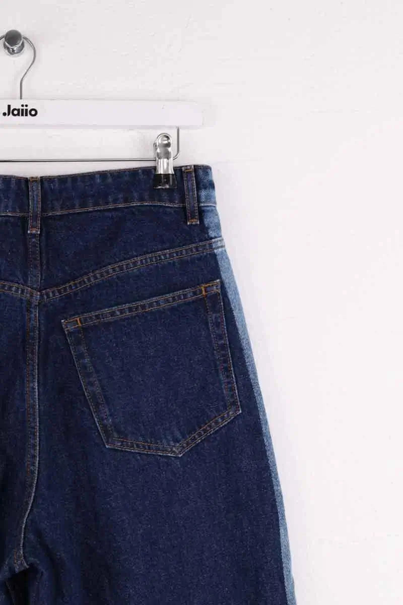 Jean droit Ladl Bleu en Coton