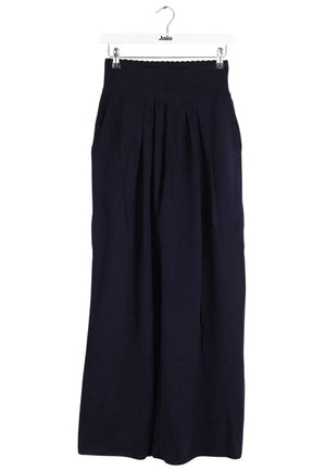 Pantalon large Molli Marine en Laine, taille S - Seconde Main
