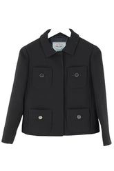 Blazer Prada Noir en Laine, taille S - Seconde Main