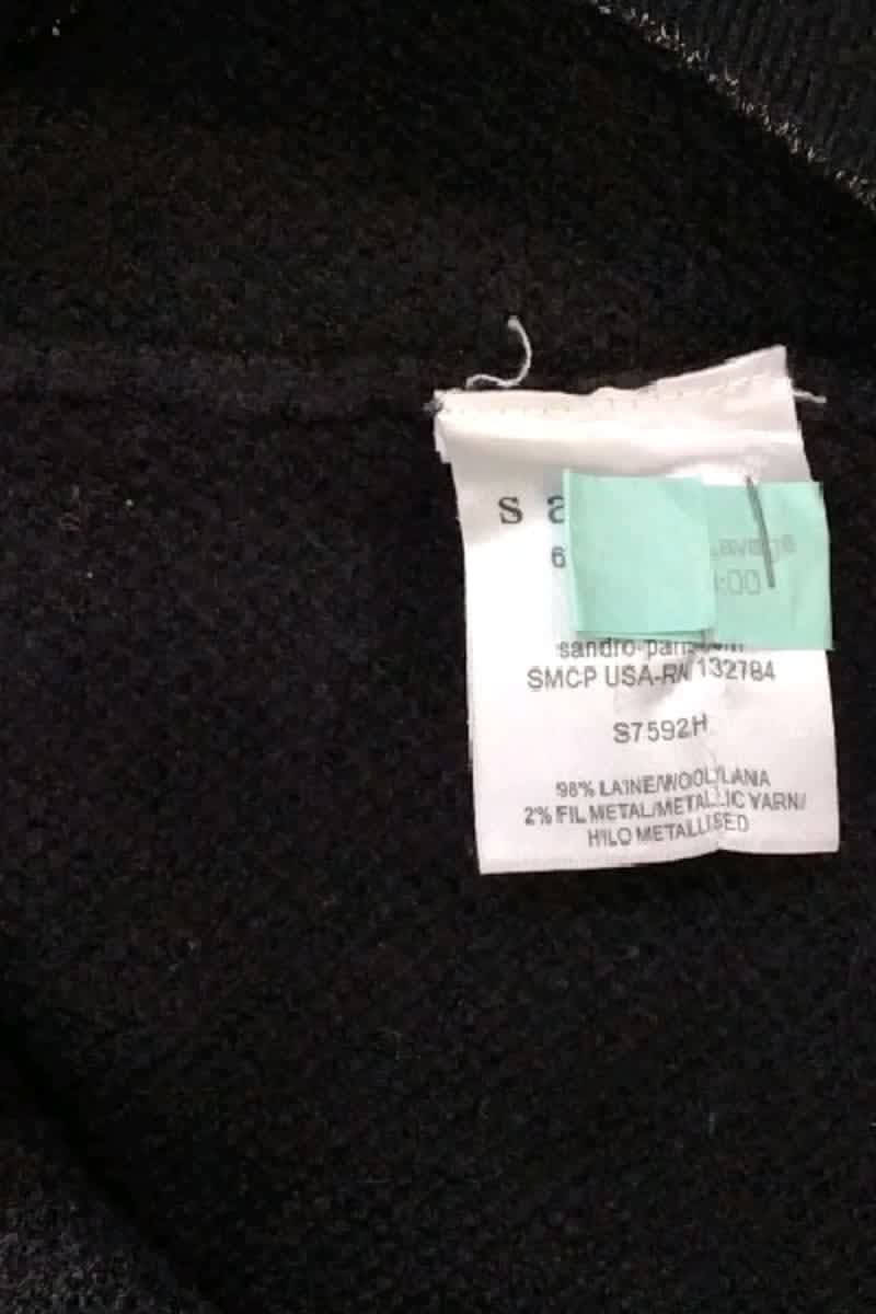 T-shirt Sandro  Noir