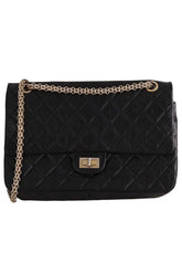 Sac à main Chanel 2.55 Noir en Cuir - Seconde Main