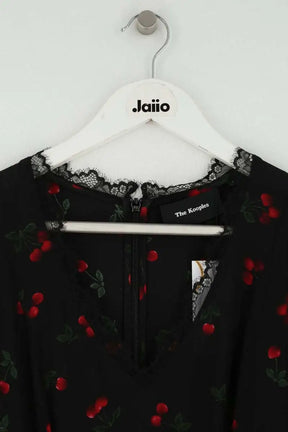 Robe The Kooples Noir en Soie