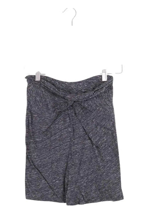 Mini jupe Iro Anthracite en Coton, taille S - Seconde Main