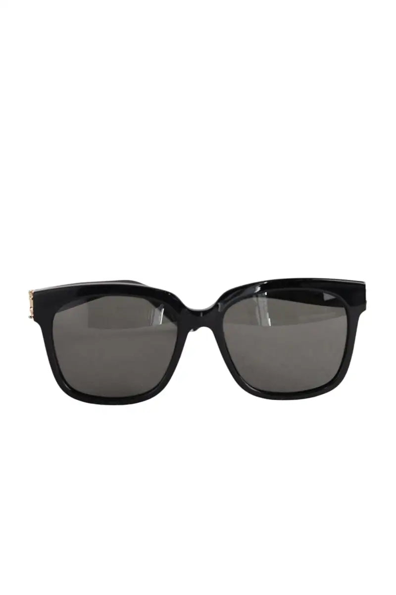 Lunettes de soleil Saint Laurent Noir en Plastique - Seconde Main