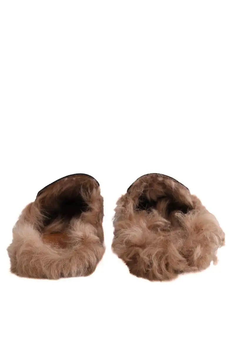 Mules Gucci Noir en Cuir