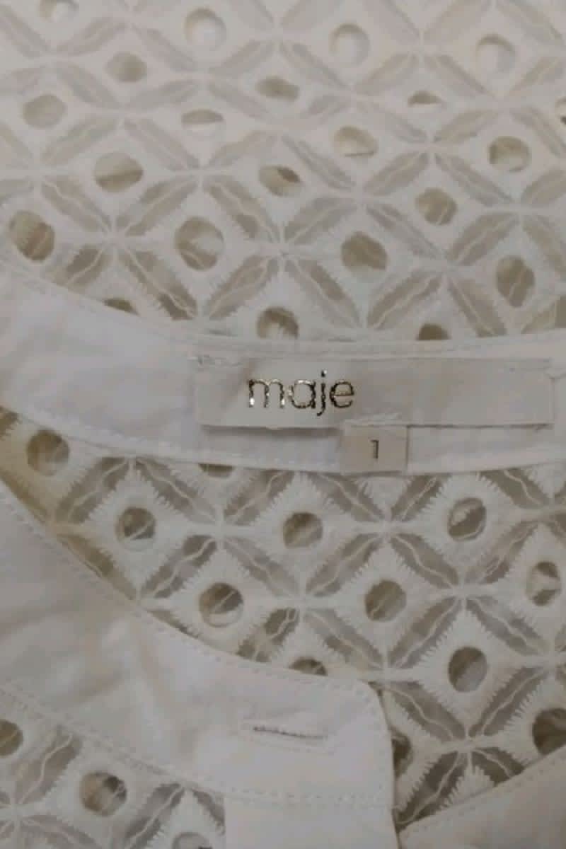 Robe Maje  Blanc