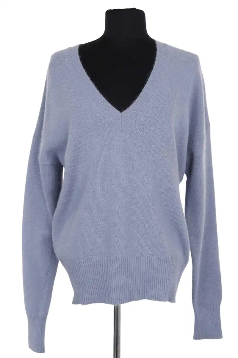 Pull American Vintage Bleu en Synthétique, taille L - Seconde Main