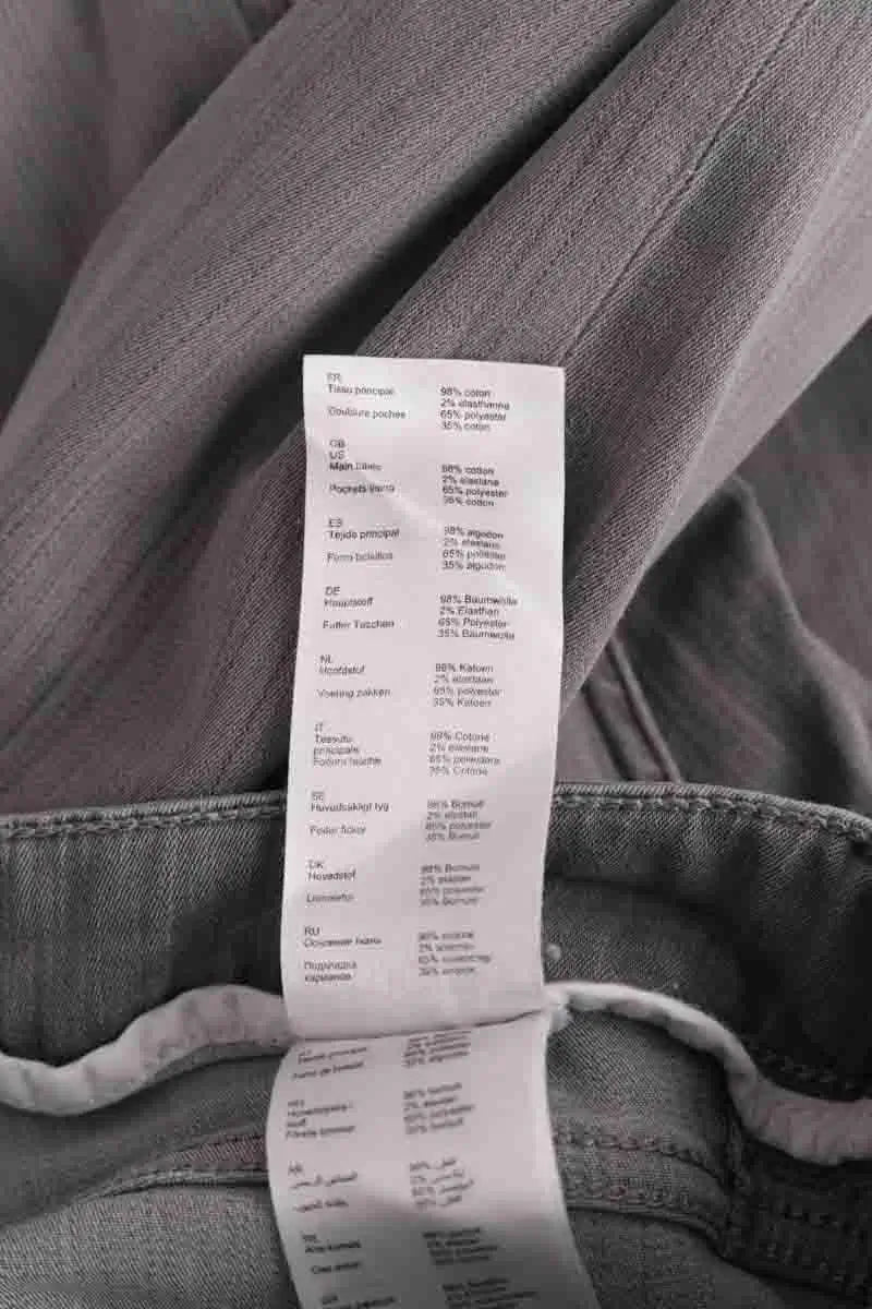 Jean slim Maje Gris en Denim - Jeans