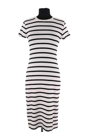 Robe Ralph Lauren Blanc en Synthétique, taille XS - Seconde Main