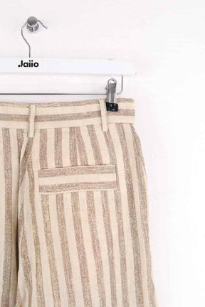 Pantalon large Momoni Doré en Lin