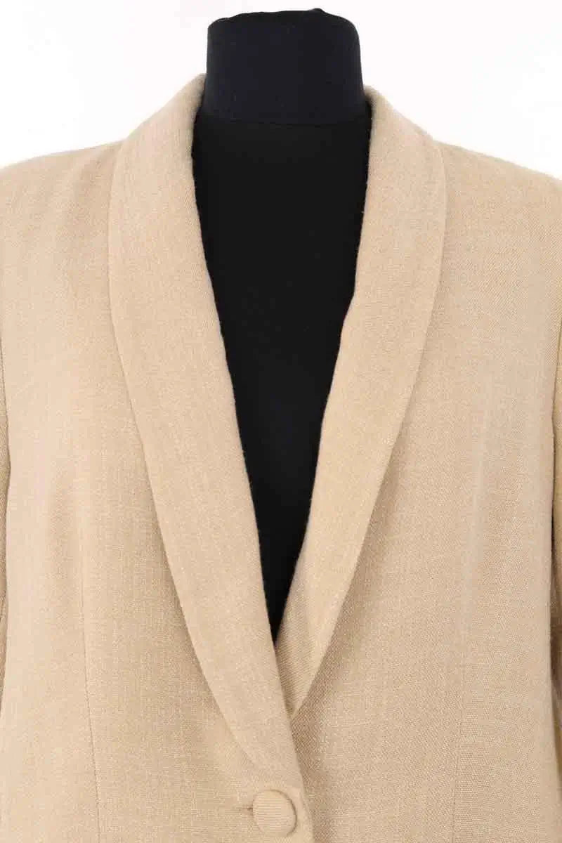 Blazer Sézane Beige en Viscose