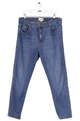 Jean slim Sézane Bleu en Coton, taille XXL - Seconde Main