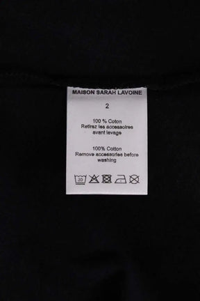 T-shirt Maison Sarah Lavoine Noir en Coton