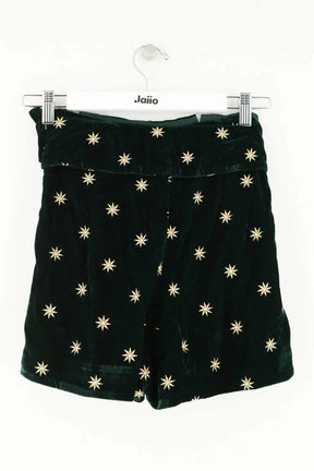 Mini short Sézane Vert en Coton