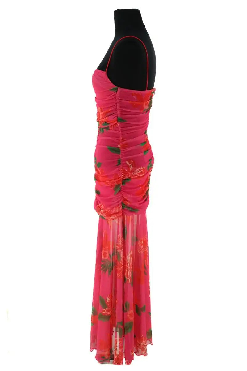 Robe Pinko Rose en Synthétique