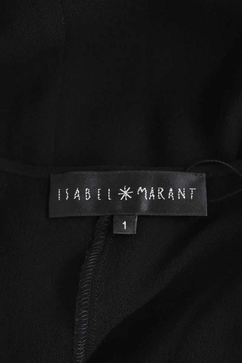 Robe Isabel Marant Noir en Soie