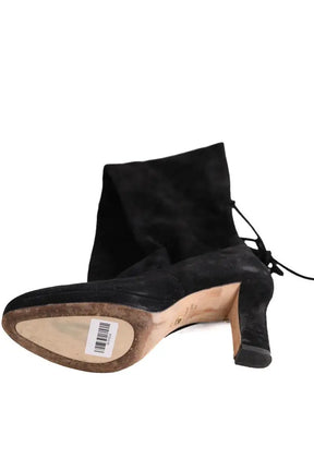 Bottes Stuart Weitzman Noir en Daim