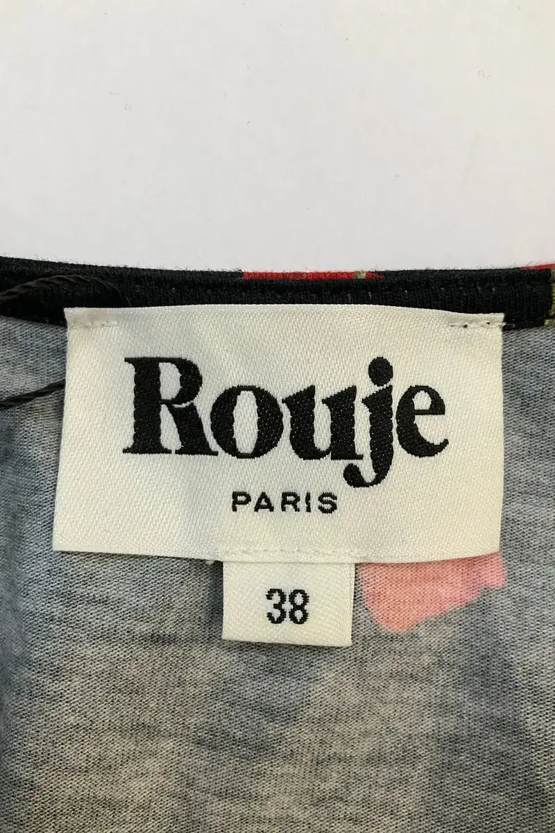 Robe Rouje Noir en Coton