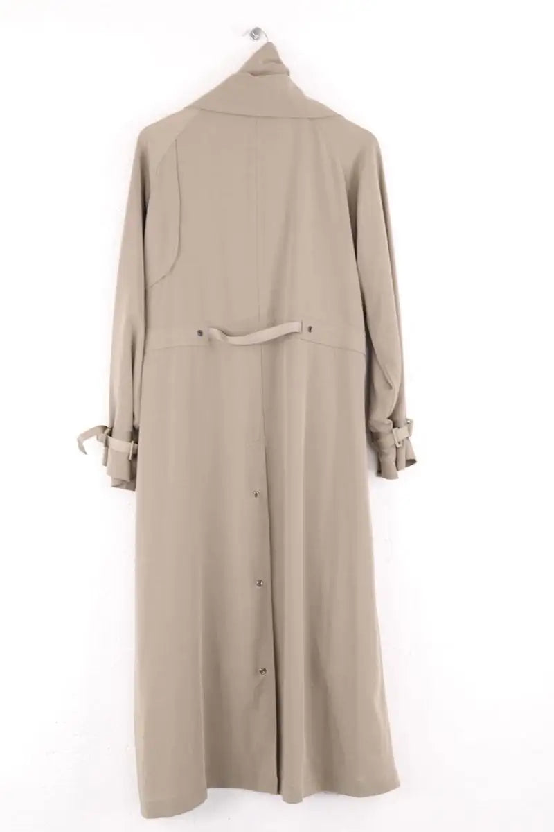 Trench-coat Balmain Kaki en Synthétique