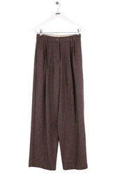 Pantalon large Momoni Marron en Laine, taille XS - Seconde Main