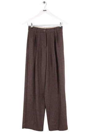 Pantalon large Momoni Marron en Laine, taille XS - Seconde Main