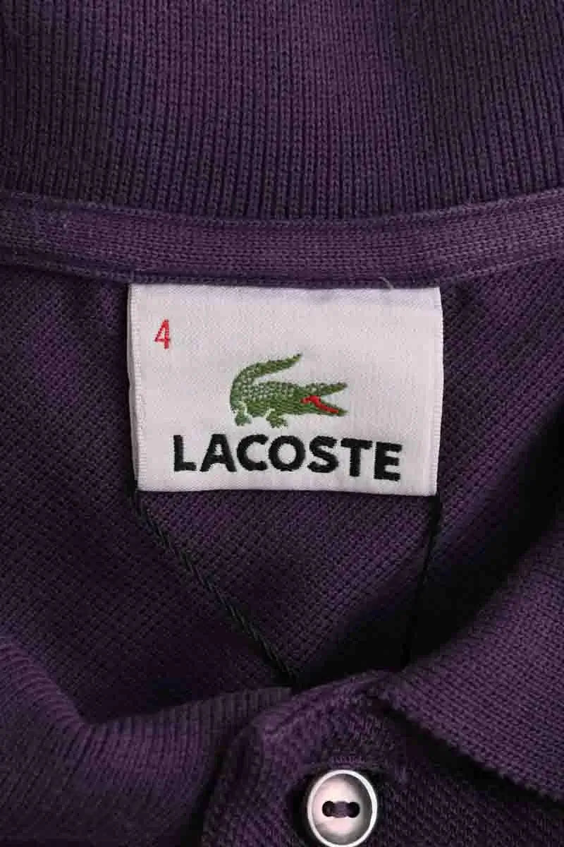 Polo Lacoste Violet en Coton
