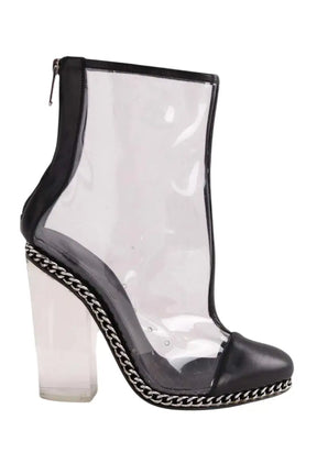 Boots Balmain Noir en Tissu, taille 38 - Seconde Main