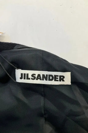 Manteau Jil Sander Noir en Laine