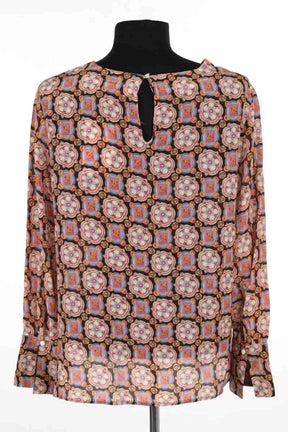 Blouse Momoni Multicolore en Soie