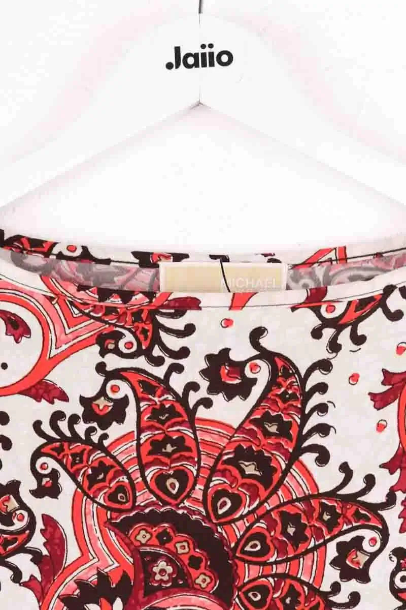 Robe Michael Kors Rouge en Synthétique