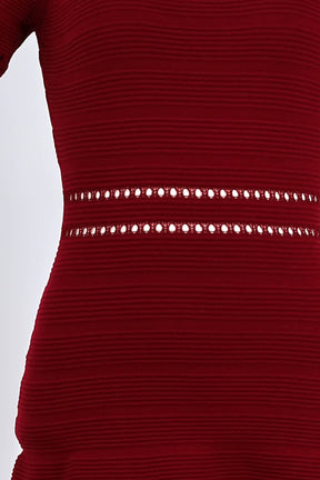 Robe Sandro  Bordeaux