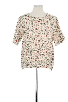 T-shirt Momoni  Beige