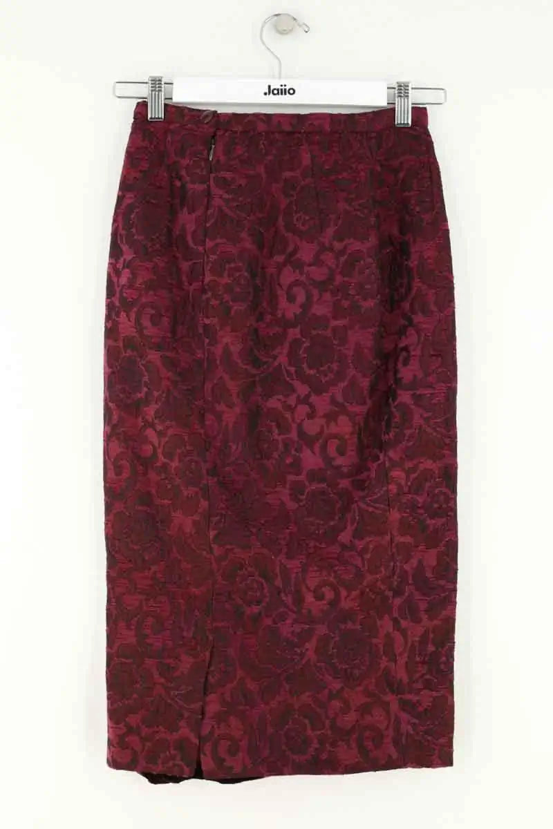 Jupe Dolce & Gabbana Bordeaux en Coton