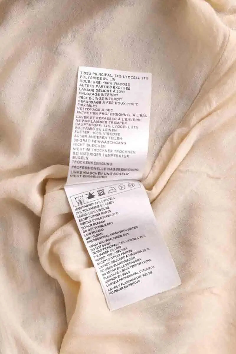 Robe Ba&Sh Beige en Synthétique
