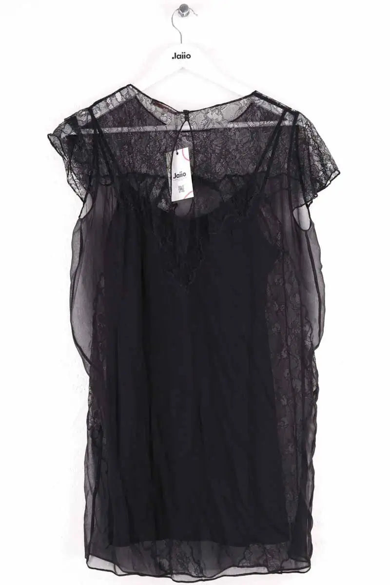 Robe Maje Noir en Synthétique