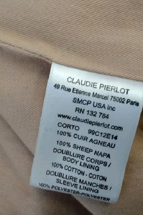 Veste Claudie Pierlot  Beige