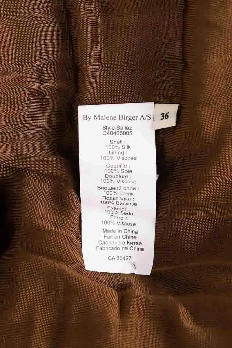 Robe Malène Birger Camel en Synthétique