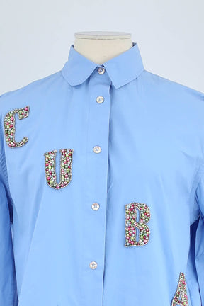 Chemise Sandro  Bleu