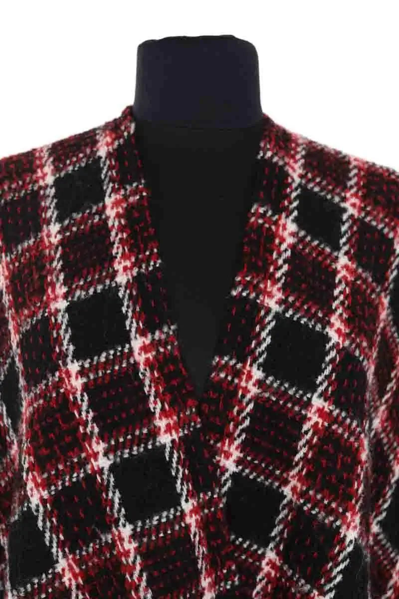 Poncho Maje Rouge en Synthétique