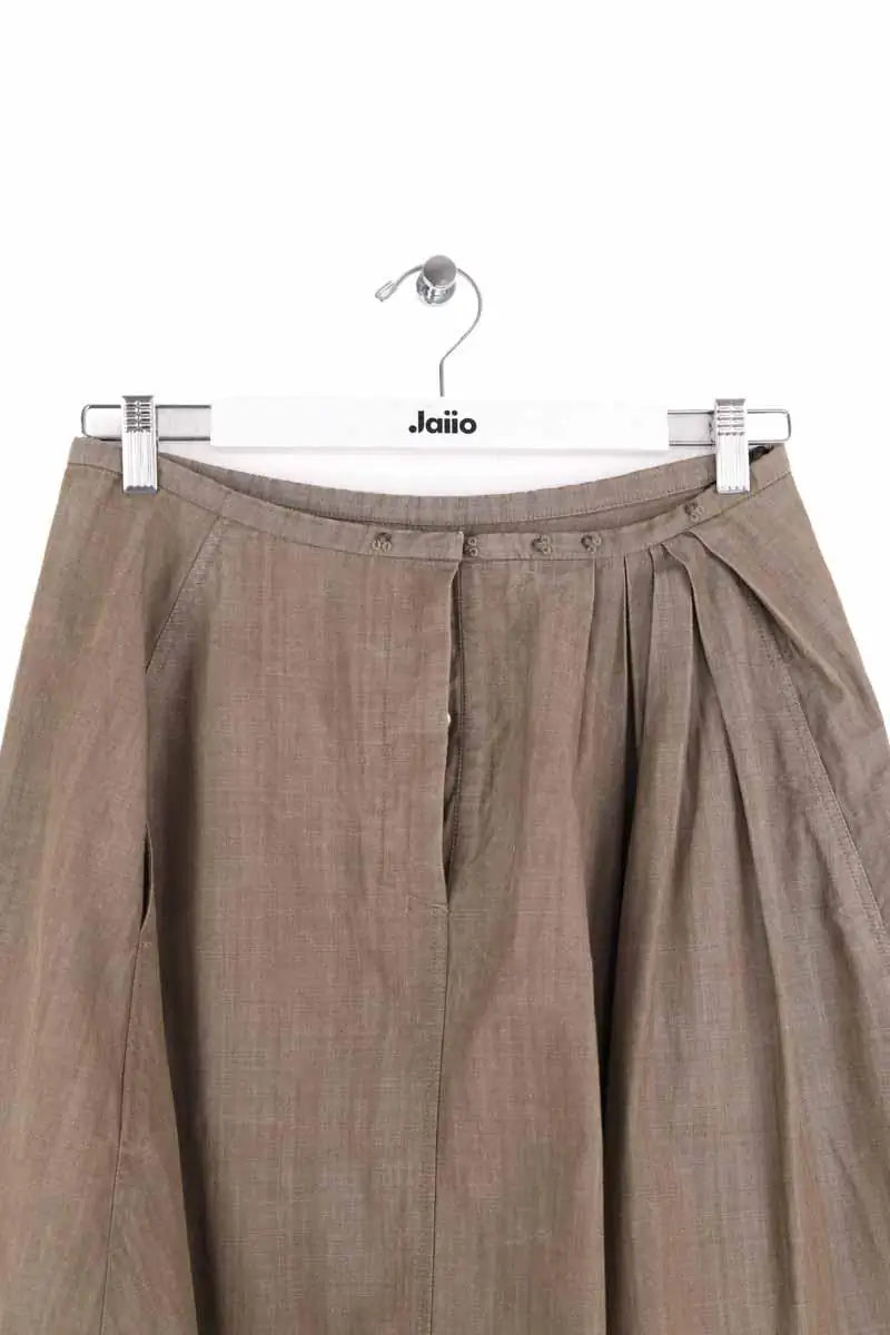 Jupe Louis Vuitton Marron en Coton
